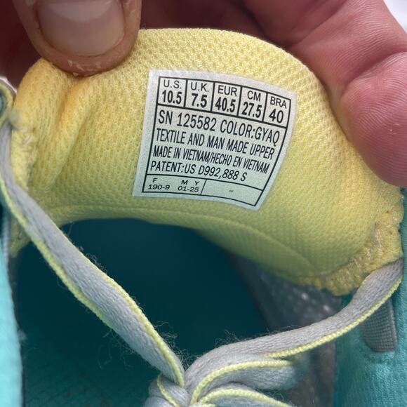 Skechers Slip-ins GO WALK Max Areena Womens Sz 10.5 Running Shoes Gray Aqua - Picture 9 of 9